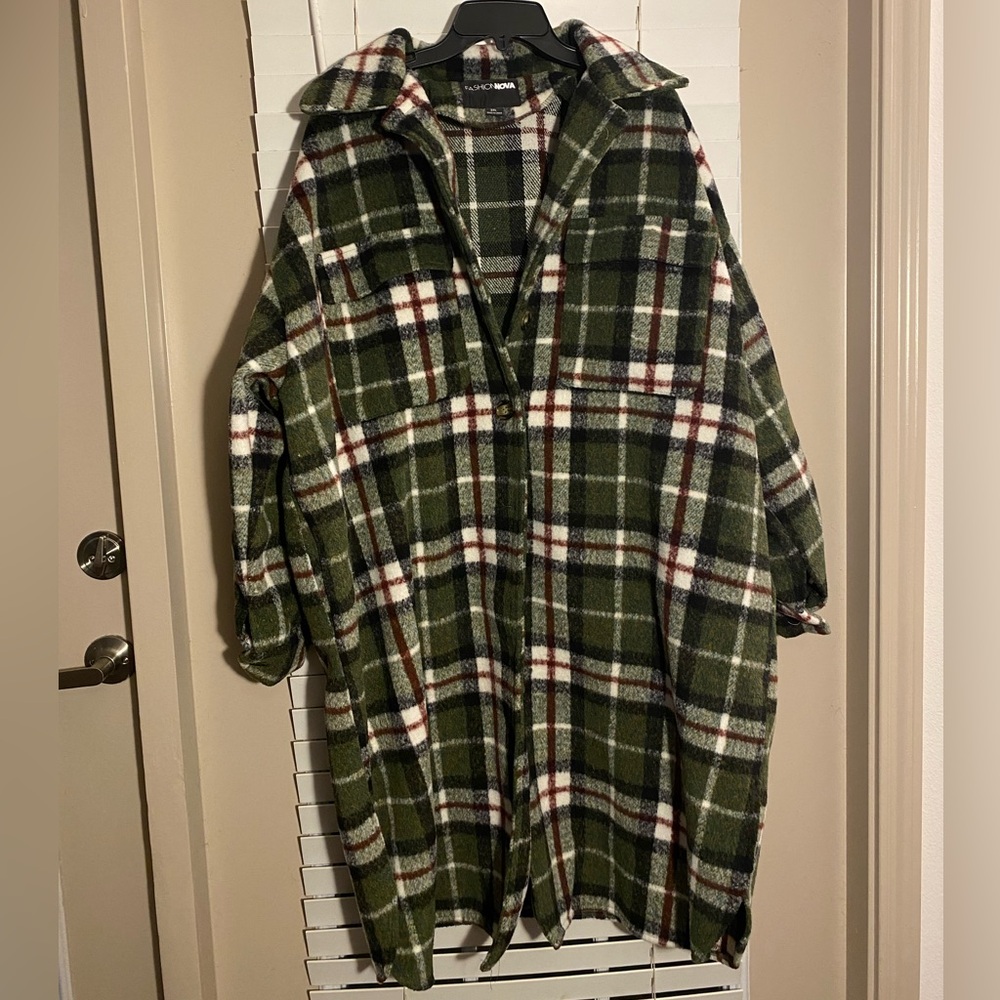 Plaid coat